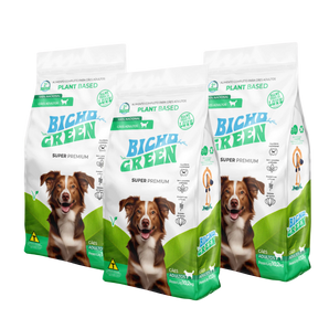 [Cães] - Kit Ração Bicho Green Cães 7,5KG